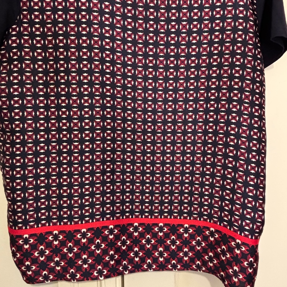Like New Ralph Lauren Geometric Patterned Top Tee - image 3